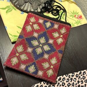 DACAAR Afghan Hand Embroidered Colorful Floral Patterned Crossbody Bag